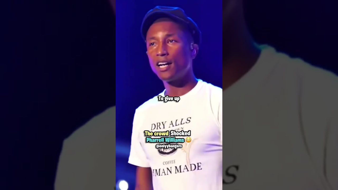 The Crowd Shocked Pharrell Williams Shorts