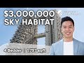 Inside a $3 Million Sky Habitat 4 Bedroom Condo | Home Tour of this Beautifully Renovated Home