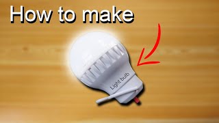 How To Make Your Own Rechargeable Emergency Light at home