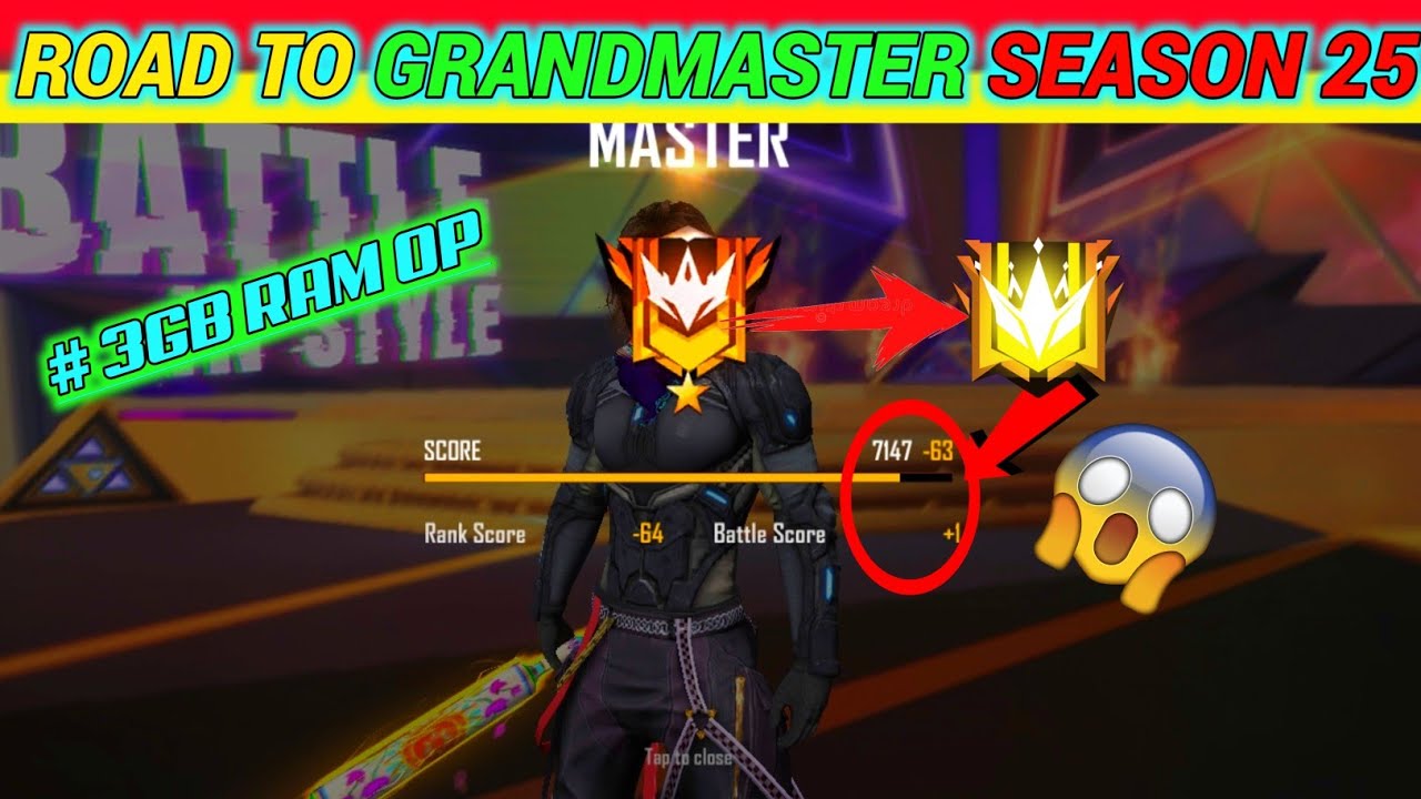 Road To Grandmaster Season 25 | Solo Grandmaster Gameplay |Solo Grandmaster Push |hindi|