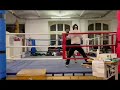 Sparring with a boxing master from Berlin (2021) | Technical and controlled work . Round 1 