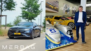 L'élégance électrique définie par l'EQS de Mercedes-Benz avec Florent Moulin.