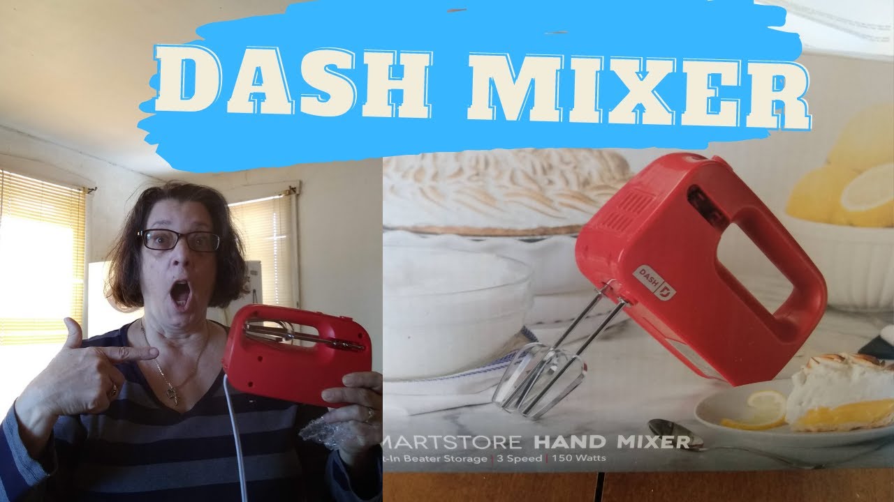 Dash Hand Mixer, Red