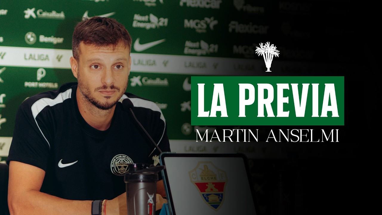 Martín Anselmi habla sobre el #AthleticElche correspondiente a la jornada 5 de #LaLigaEASports