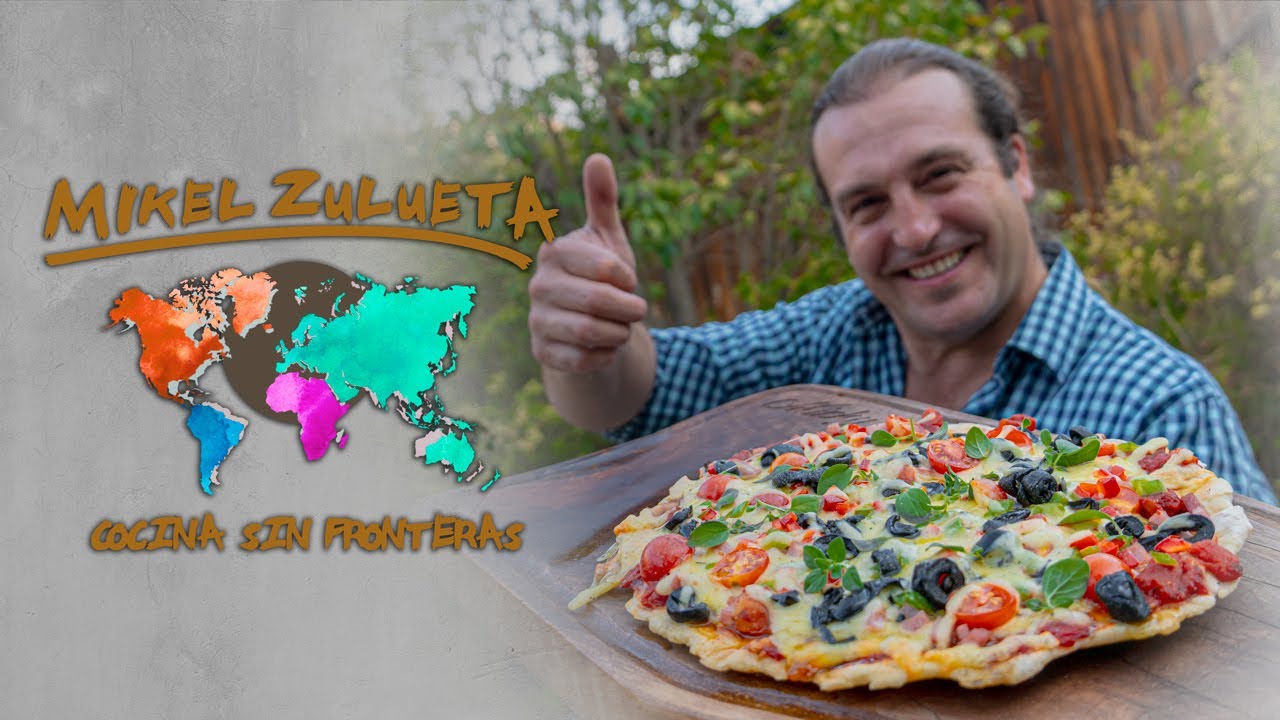 Como Hacer Pizza a la Parrilla.