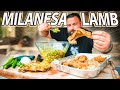 ⚔️ MENU VIKINGO⚔️ Cordero MILANESA con Piña y Ensalada Fatush 🔥🍍PIÑA a la BRASA🍍 ¿¿Si o No??