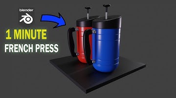how to make a french press in blender in 1 minute