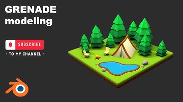 Camping Environment in Blender