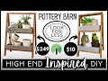 *NEW* POTTERY BARN High End Inspired DIY | DOLLAR TREE &amp; LOW COST WOOD | Two Tier Shelf Home Decor