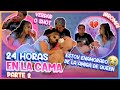 &quot; BESÉ a su mejor amiga&quot; 👩‍❤️‍💋‍👨 | 24 hrs en la cama con Queen (parte 2) | Ced Mejia