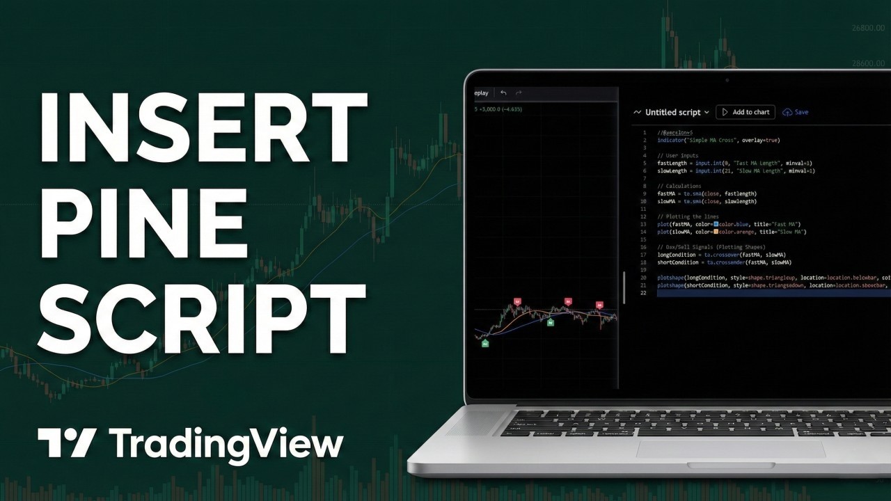 How To Insert A Pine Script To Tradingview (2026) - Quick Steps - YouTube