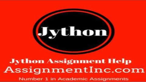 Jython Assignment Help