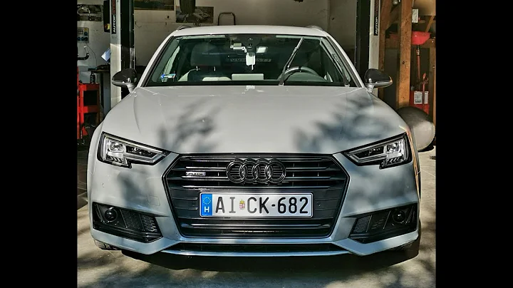 Timelaps: ATF, MTF and filter change on an Audi B9 DSG transmission