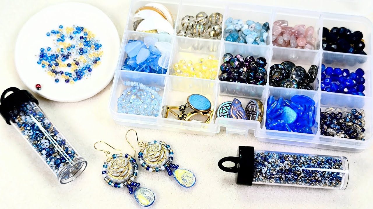 Подготовка коробки с бусинами от Сэма на февраль 2026 года: «Лунная серенада»!