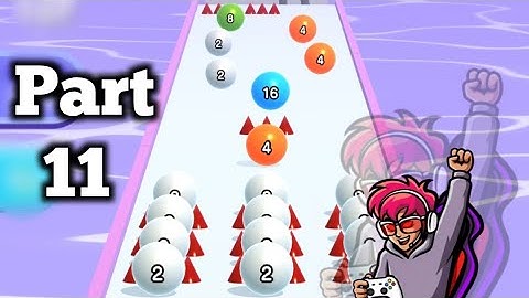 Ball Run 2048 😍 Infinity Run Mobile Gameplay 🎮 ( Part 11) #ballrun2048 #ballrun2048live