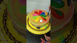 mix fruit cake 🎂 New design chamcha uniqu #trendingshorts #viralshorts #cakedecorating #amazing#cake