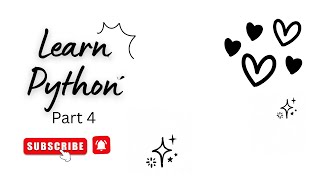 Learn python in a simple way (part - 04) # string characters