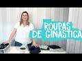 Aprenda a dobrar roupa de ginástica.