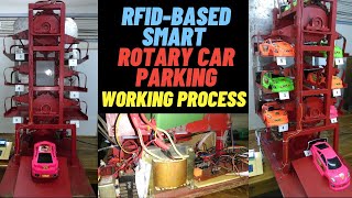 Automatic | RFID Based Smart Rotary Car Parking | Working Process screenshot 4