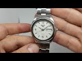 1998 Seiko 5 Automatic Watch With Unusual Hour Markers Model 7S26 0060 