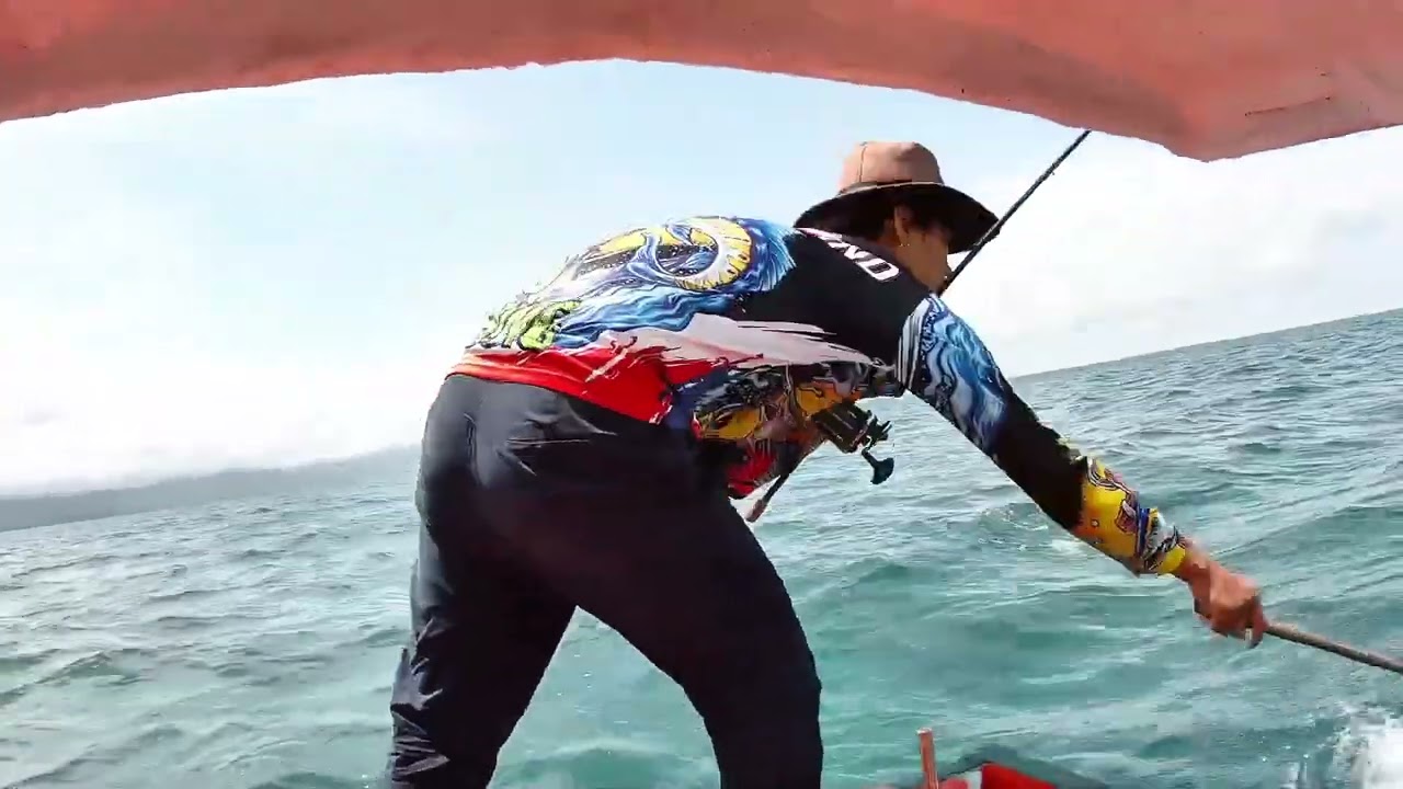 ตกปลาทะเลสายลอย  ที่ทะเลตราด6/7/68