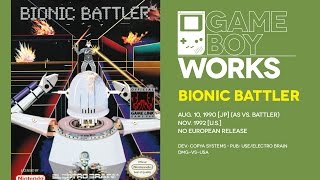 Bionic Battler retrospective: First-person combat… or is that worst-person? | Game Boy Works #077