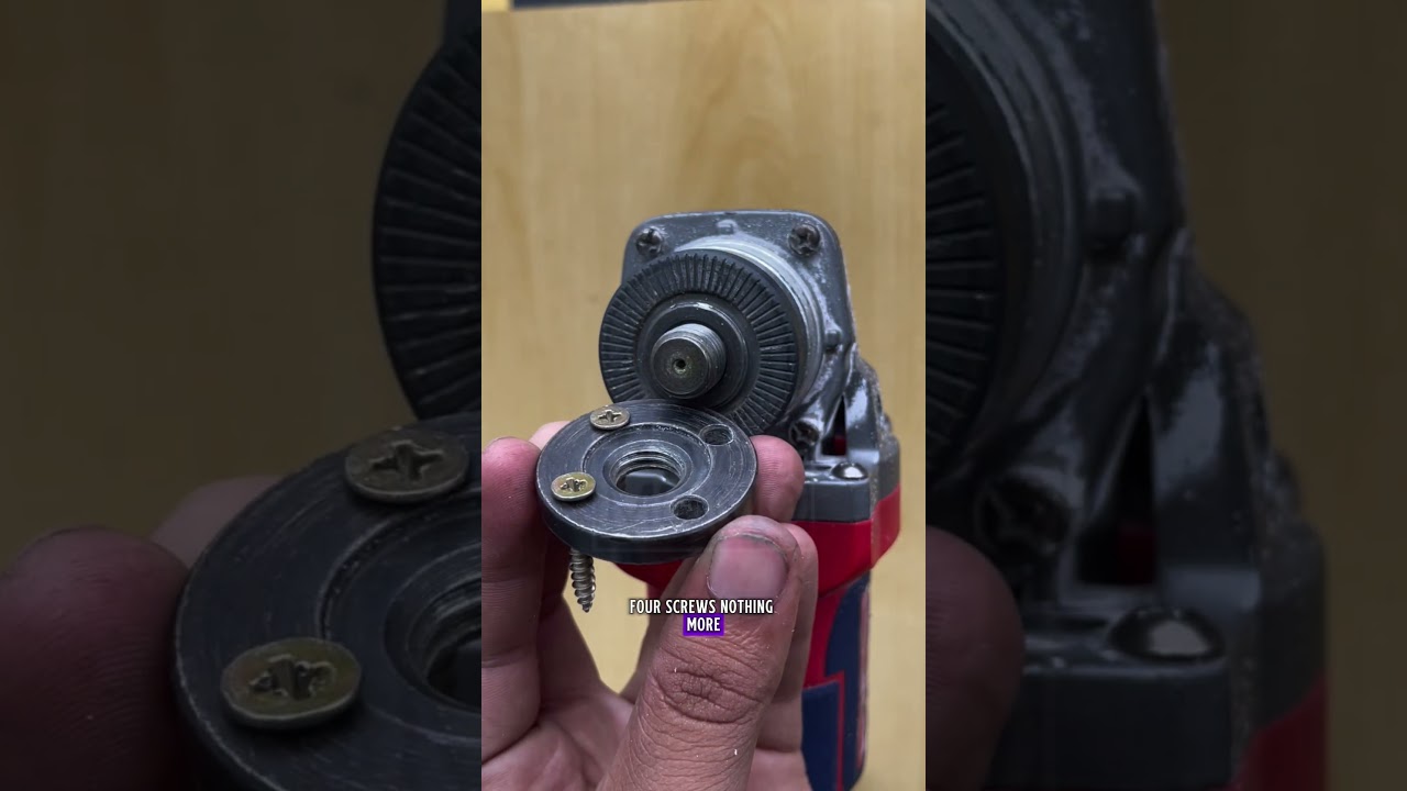 The grinder trick most woodworkers missA simple modification#WoodworkingTips #ToolHack #WorkshopIdea