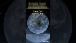 Eclipse Solar Total 08/04/2024 #mexico #usa #canada