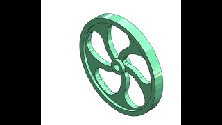 Solidworks practice step by step exercise 105
