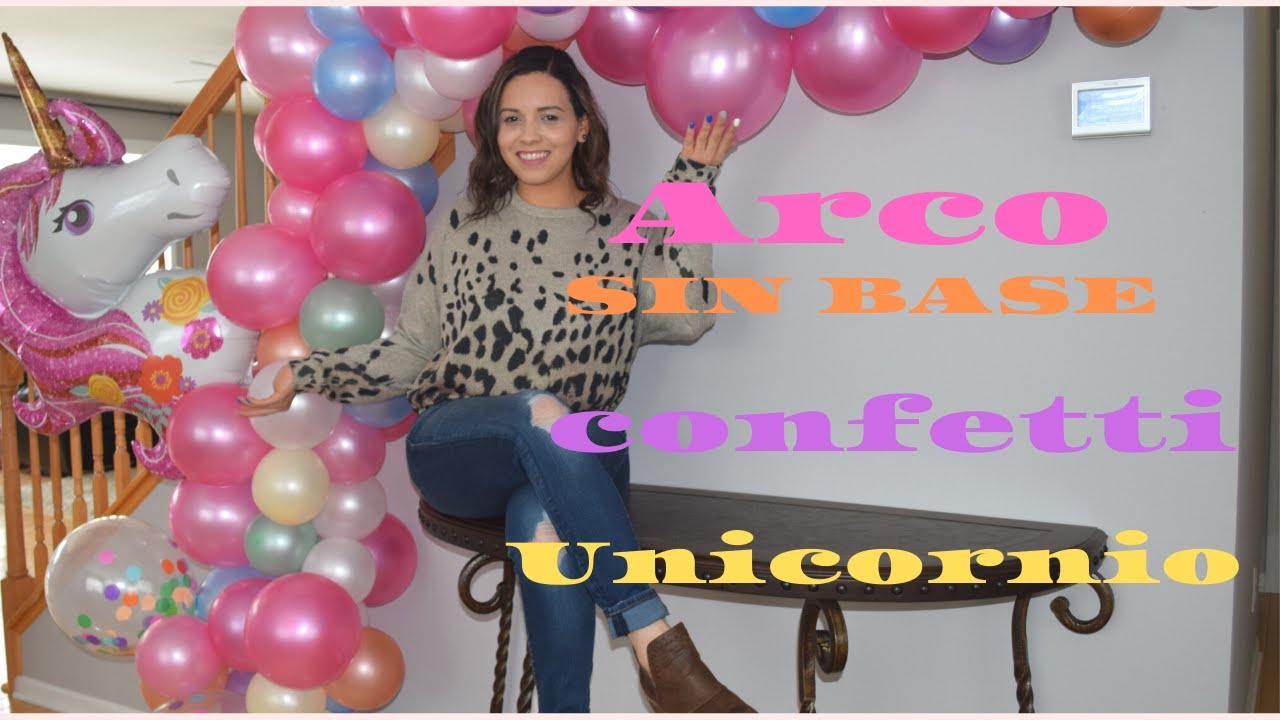 Arco Globos Unicornio