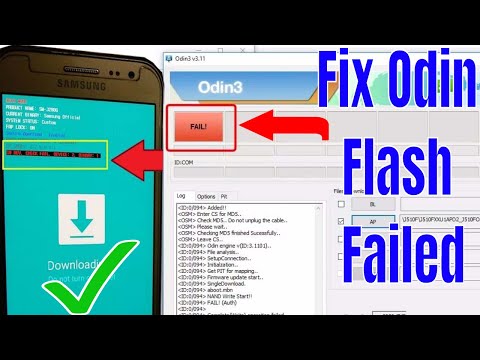 Odin Flash Fail While Flash Any Samsung Devices How To Fix 2018 !!!