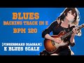 【ギター用】Blues Backing Track in E(ブルースバッキングトラック)BPM120