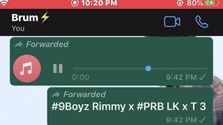 #9Boyz Rimmy x #PRB LK x T 3 (Preview) Trades #Exclusives