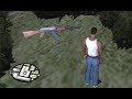 How to get all the ak47 assault rifles at the very beginning of the game  gta san andreas