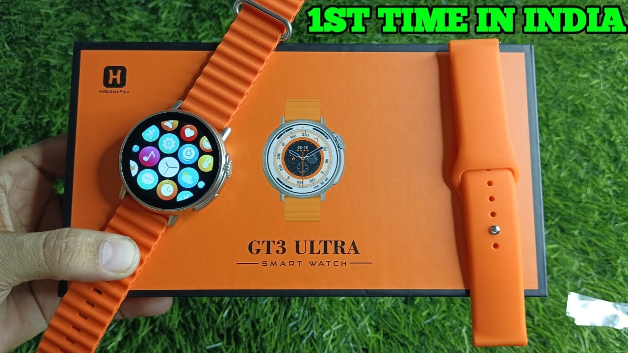 gt3 ultra smartwatch, gt3 ultra, round shape ultra smartwatch, best  smartwatch 2023 