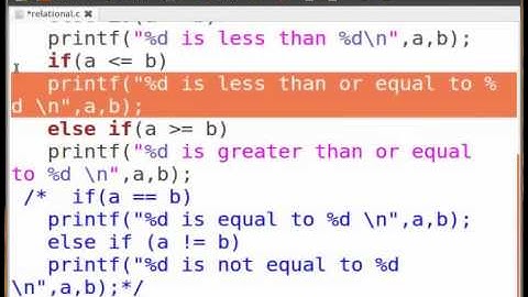 10 Relational Operators Hindi