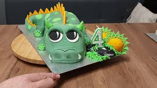 Dinosaurier Torte dance monkey