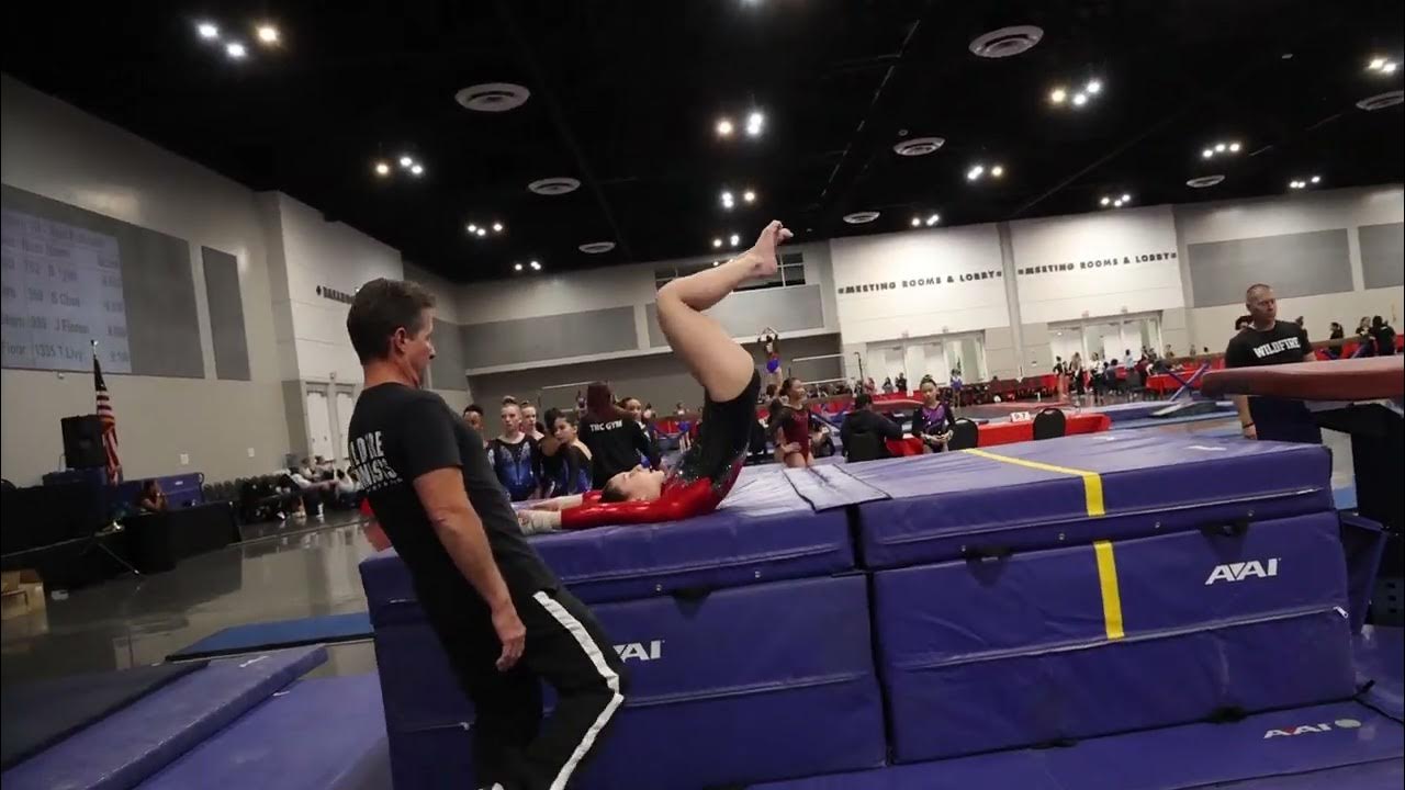 Addison Kopiczko 1st Place Vault Gliders Invitational 2023 Wildfire