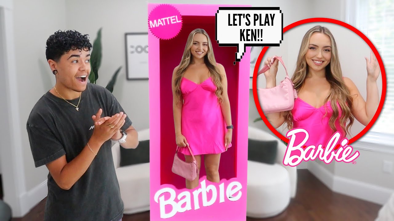 Acting Like "BARBIE" To See My Boyfriends Reaction! *HILARIOUS*