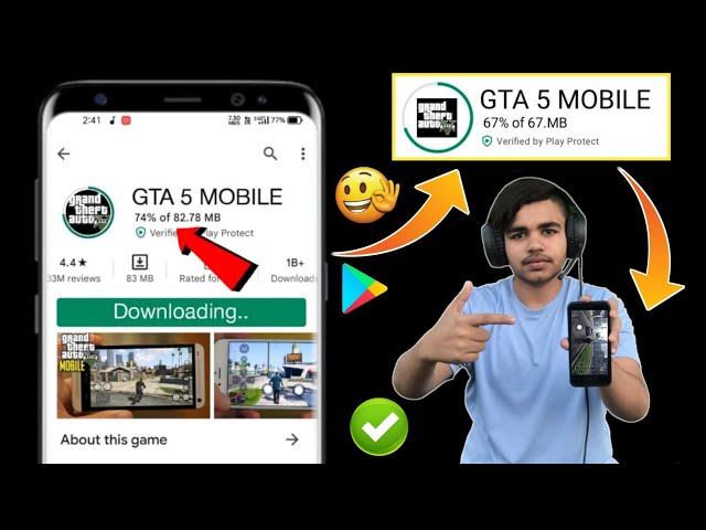 🇮🇳 How To Download GTA 5 In Android | Download Real GTA 5 On Android 2024 | GTA 5 For Android 2024 class=