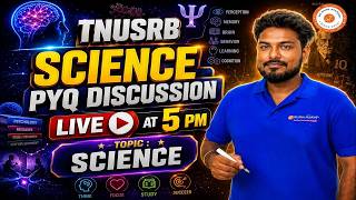 TNUSRB Science PYQ Discussion💯🔥 #weshineacademy #tnpscpreparation #tnpscscience