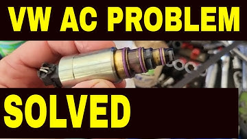 VW Jetta TDI A/C problem SOLVED Valeo compressor fail solved without replacing it!!!