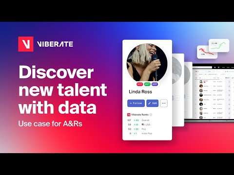 Discover New Talent with Viberate | Music Data Analytics Use Case