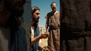 John 9 1-7 Jesus Heals a Man Born Blind #christianity #jesus #miracles #holybible #shorts