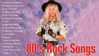 Best Of Hard Rock Songs 80's And 90's  🎸🎸 Classic Hard Rock 80s and 90s