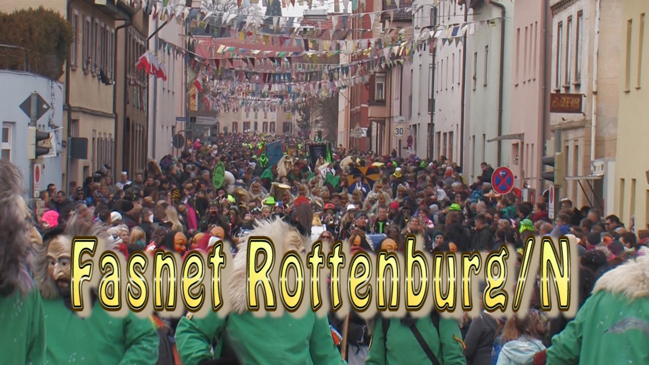 Fasnet Ommzug Rottenburg 2015