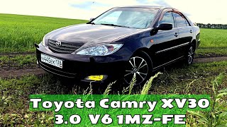 Обзор на Toyota Camry XV30 с двигателем 3.0