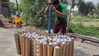 Amazing Sky Shots Bomb Making Factory Process | Fireworks Manufacturing Complete Process