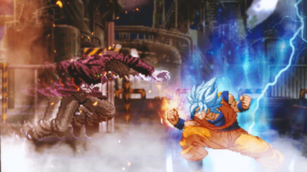 Viper vs Son Goku Vyn Style. Dragon Ball Super vs King of Fighters KOF MUGEN Multiverse