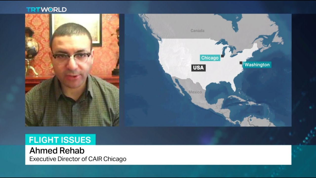 Interview with Ahmed Rehab about muslim family demands apology from airline